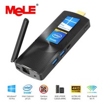 스틱PC 초 미니 PC MINIPC 안드로이드 피시 MeLE-팬리스 스틱 PCG02pro 윈도우 11 프로 셀러론 J4125 8G 128G 소형 IoT 산업용 데스크탑, 미국, J4125 4GB 64GB