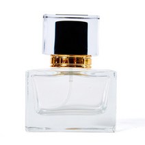 견고한 30ml 유리 리필 가능 나선형 두꺼운 바닥 사각형 분무기 향수병 화장품 용기 빈 스프레이 병, a, 01 A_01 30ml_01 유리