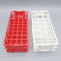 검체 운반용 실험용 플라스틱 시험관꽂이 과학준비물 대확원 놀이키트 홈스쿨링, 노랑(60홀 내경16mm)