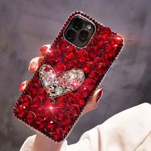하이칙스 오이스터 언더 더 시 클리터 케이스 반짝이 다이아몬드 화웨이 P 스마트 P50 프로 P40 라이트 P30 P20 명예 9x30 20i 20 10 10i 9c 8x 8c 라