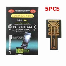 10Pcs 옥외 셀룰라 전화 신호 증진 스티커 이동할 수있는 안테나 증폭기 SP-11Pro 승압기 야영 공구를 강화, 02 5PCS