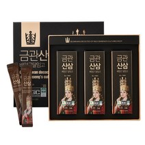 금관 110년 천종산삼 배양근 + 동충하고 달임고 금관산삼 30포 (쇼핑백) 100%국내산원료 무방부제 무설탕, 1box