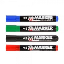 유성매직 4색세트(3mm) 컬러유성매직, 상세페이지 참조, 상세페이지 참조