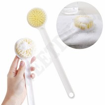 바디솔 극세모 등드름 소프트 샤워 목욕 브러시 목욕솔 바디스크럽브러쉬 샤워등솔, 단일
