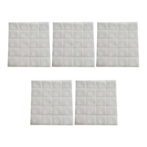 Royalways 양초 DIY 만들기 내열성 스티커 수제 공예 양초 용품을위한 양초 스티커, 직경 11mm, 하얀색