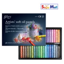 문교 MOPV 소프트오일 파스텔 36색 - 4030