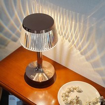 리브안코 크리스탈조명 무선 터치 무드등 식탁등 LED 탁상 조명, 1.색상_우드