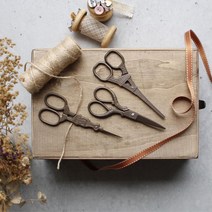 선물포장 수선 재봉 도구 철제 미니가위 실가위 봉제 빈티지 실뜯개 홈패션 용품 수예, 1개, 에펠탑 가위