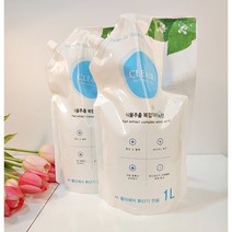클리에어 휘산기 리필용액 2L 항바이러스 항균 탈취 새집증후군 반려동물