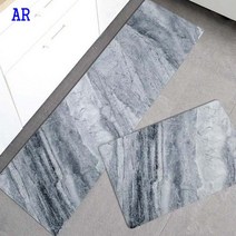 SKANDSALO 북유럽 PVC 싱크대 주방매트 발매트 특대 현관 깔개, AR_45x150cm