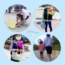 젤라꼼므 어린이 체험학습 시장바구니 6칼라, 라벤더