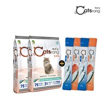 NEW 캐츠랑 5kg 2개+ 짜먹는 캐츠랑 14g 4개증정, 단품, 단품