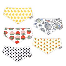 강아지 고양이 코튼 스카프, 1개, 땡땡이(M)