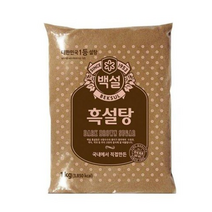 백설 흑설탕, 1kg, 1개