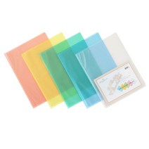 문화 PP 투명클리어화일 A4 6P F427-7 1팩10입, 투명