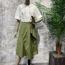 시슬리 벨트포인트 언발 롱스커트 SASK39131 KA