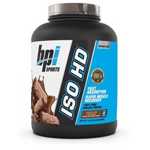 BPI 스포츠 프로틴 2.2kg 초콜릿 BPI Sports ISO HD Isolate Protein Chocolate Brownie, 1, 1개
