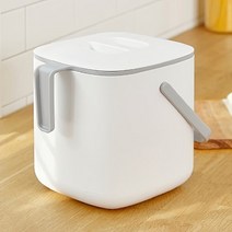 키알리 국산 모던 가정용 음식물쓰레기통 2.6L, 색상, 아이보리