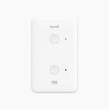 헤이홈 IoT 스마트 조명 스위치 2선식, 2구