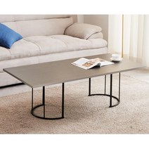 유니크 메탈광택 스틸 곡선다리 쇼파 좌식테이블1200 홈 커피 튼튼 가구디자인, 1200_직사각_블랙