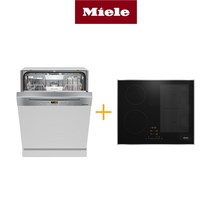 234305 Miele 밀레 G 5214 C SCi 식기세척기(+울트라탭 20P 2박스+60P 1 박스)+KM 7464 FR 인덕션 4구(+액세서리 3종)