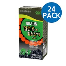 아침든든 베지밀 검은콩 참깨 두유 190ml (24팩) 단백질 검은콩두유 다이어트두유 달지않은두유 소이밀크 검은콩물 유아간식 아기간식 어린이간식 건강간식 아침대용 식사대용, 본상품