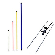 다양한길이 얼라이먼트스틱 에이밍스틱, 40cm, 레드_40cm