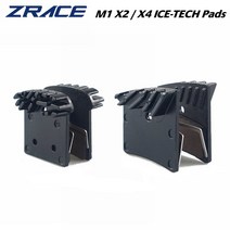 브레이크부품 zrace m1 x2 x4 br-002 br-005 브레이크 금속 패드 ice tech 냉각 브레이크 패드 tce-tech j02aj03cj04chope와, x4 얼음 쌍