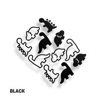 sticky 노트북스티커 캐리어 핸드폰 아이패드 맥북 냉장고 꾸미기, ns-23(블랙)