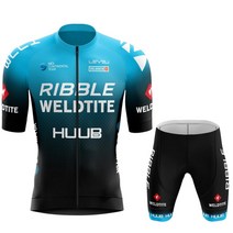 HUUB 사이클링 저지 세트 남성용 의류 여름 반팔 MTB 바이크 슈트 자전거 남성복 싸이클링, [04] Short suit