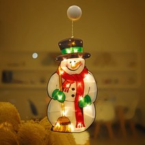머글리 크리스마스 LED 조명 장식, 눈사람