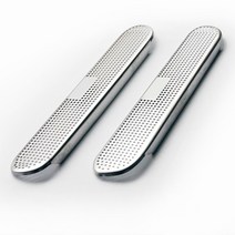 굿즈인홈 G05바닥송풍구커버M BMW X6 알루미늄 송풍구 X5 이물질방지 커버 G06, 블랙