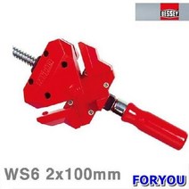 Foryou21445 베세이 앵글 클램프 100mm 1개 홀딩 홀더 연결 목공구 작업공구