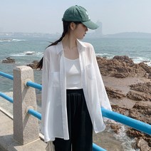 프릴 화려한 프릴 고급 긴팔 블라우스 반팔 슬림핏 70대 XL 초록색 기본핏 V넥