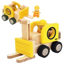 지게차 원목 중장비 자동차 유아 장난감 /아임토이