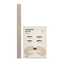 563랩 타투핏 브로우펜, 1개+가이드 1개, 03. 내추럴브라운