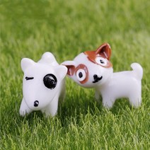 강아지 반려견 피규어 모형 DIY미니어처하우스, 11 브라운