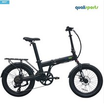 퀄리 Q3 스포츠 유압브레이크 앞쇼바장착 접이식전기자전거 삼성SDI밧데리 14Ah, 수량, 블랙