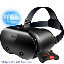 기존 VRGpro X7 VR 가상 현실 3D 안경 상자 Google Cardboard Helmet for IOS Android 5-7 
