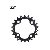 자전거크랭크 Shimano FC-MT500 자전거 크랭크 체인 링 3X10s 40-30-22T 체인 링 체인 휠 MTB Mountain Bike Fit M612 M672 M782 M7000, 03 22T