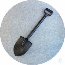 히뚜상점 사각 손잡이 스틸 막삽 69.5CM 눈삽 각삽 내리삽 삽자루 스텐삽 갯벌 농기구 미니삽 곡괭이, 1개