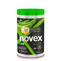 NOVEX 슈퍼푸드 바나나 & 브라운 슈가 딥 컨디셔닝 헤어 마스크 - 단백질 함유 비건 포뮬러 - 깊은 수분 공급 영양 공급 모발 - (1kg-35.3oz)