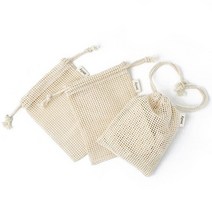 아이밀리 면 비누망, 3개, 네추럴