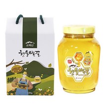 한울벌꿀 프리미엄 자연산 100% 국내산 아카시아꿀 2.4kg, 옵션1 : 초록포장 2.4kg, 1개