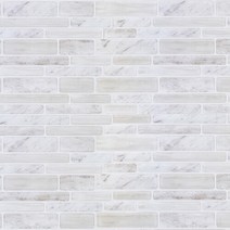 현대L&C [비츠조명]손쉽게 붙이는 보닥타일 시트지 랜덤브릭 스톤화이트 BRS11 1장, 단품없음, 선택완료