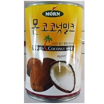 태국산 코코넛밀크 통조림 코코넛우유 400ml 푸팟퐁커리 베트남커피 라떼