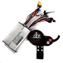 전기자전거보조배터리 자전거발전기 배터리 greentime six mosfet 36v48v60v 450500w bldc 전기 스쿠터 컨트롤러 및 gt-100 lcd 디스플레이 한, 60v 세트