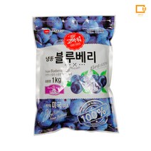 모디바 냉동 블루베리 지퍼팩 포장 (캐나다) 1kg, 냉동 블루베리 지퍼팩 1kg