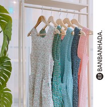 반반하다 어린이집앞치마 보육교사앞치마 린넨 쉬폰 인견 빅사이즈, 도트-빨강