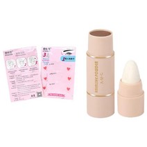 QDY 아이브로우 스탬프 쉐이핑 키트 헤어라인 파우더 재사용 가능한 메이크업 세트 원스텝 디파이너 여자 여자, 8.8x2.4cm., 플라스틱, 밝은 갈색 3 장의 카드, 1개